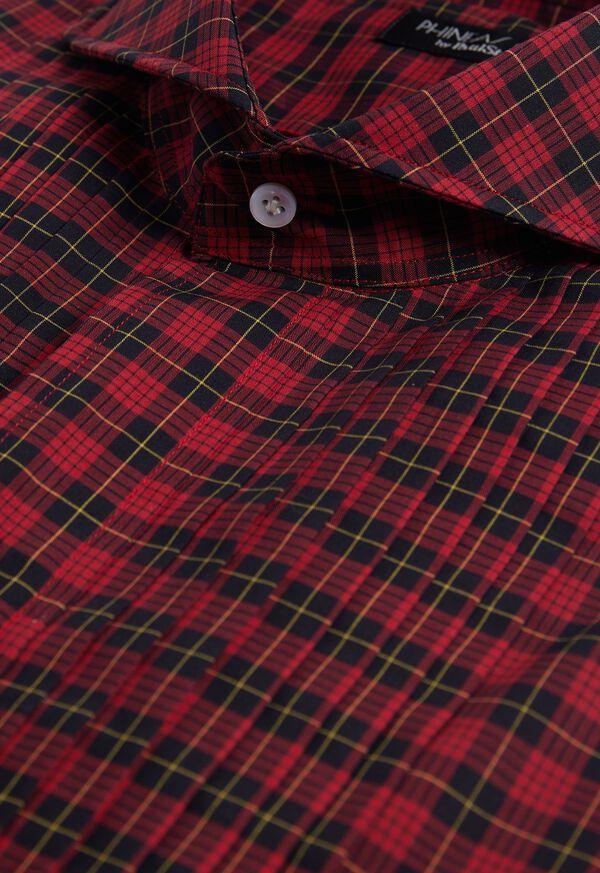 Paul Stuart Pleated Front Formal Shirt