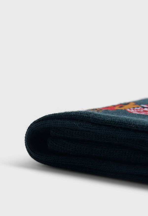 Paul Stuart Prancer Holiday Sock