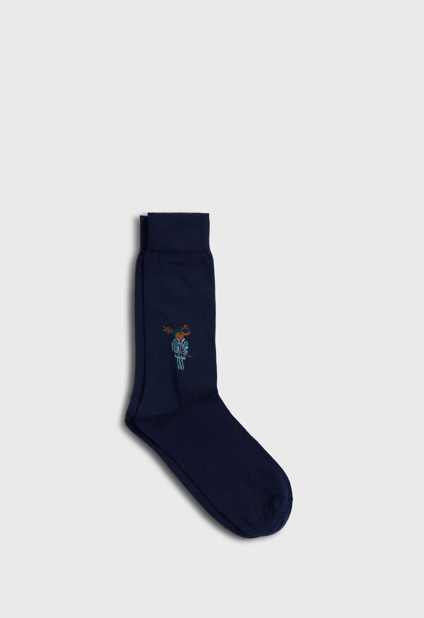 paul stuart Prancer Holiday Sock