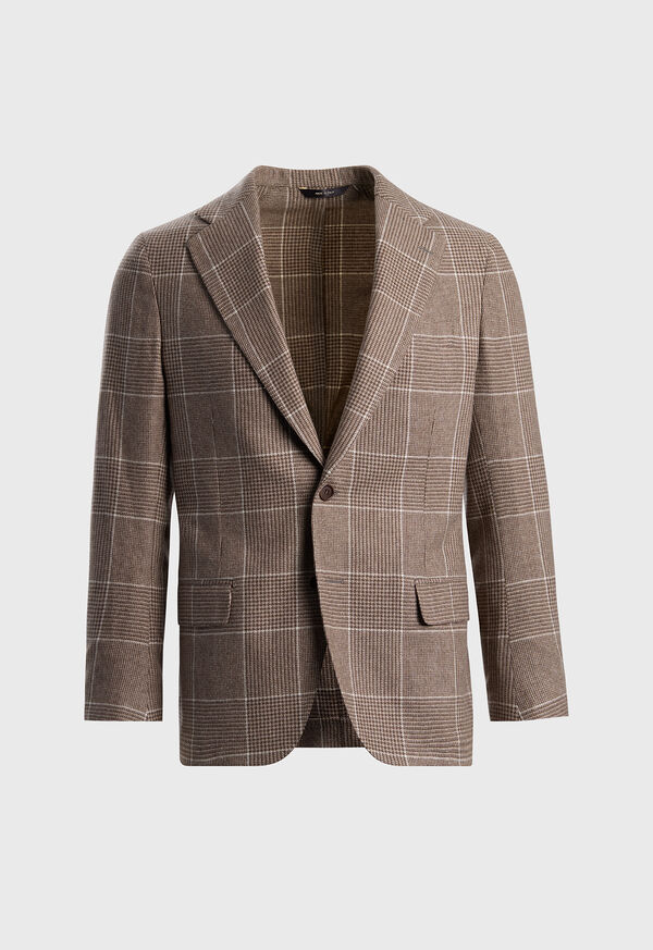paul stuart Prince of Whales Check Cashmere Jacket
