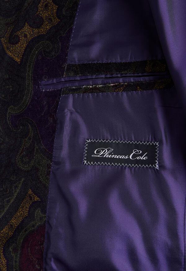 Paul Stuart Printed Cotton Paisley Jacket