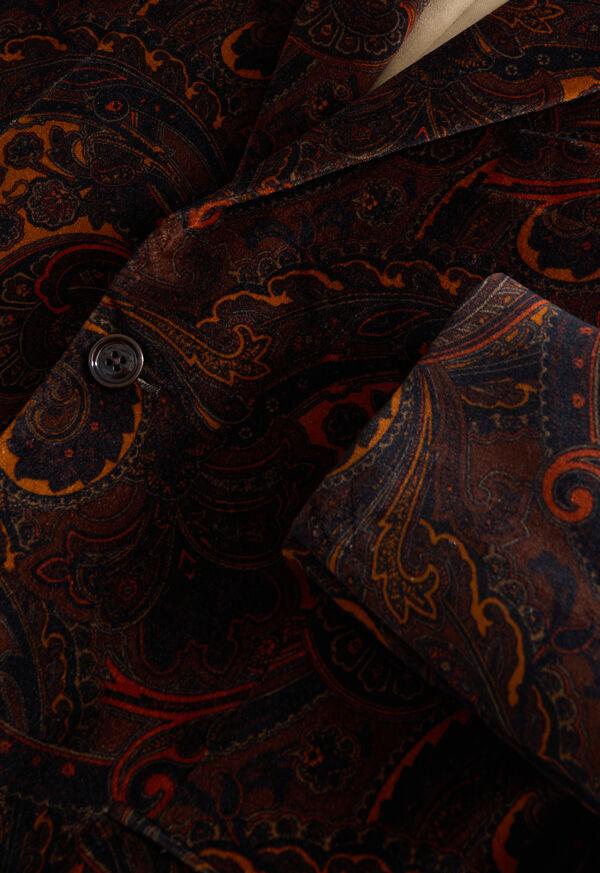 Paul Stuart Printed Paisley Jacket