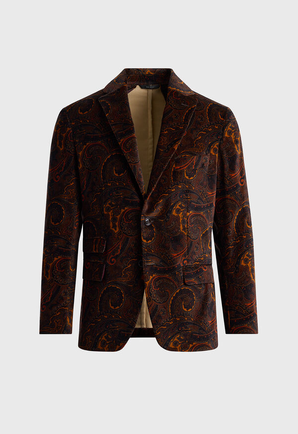 paul stuart Printed Paisley Jacket