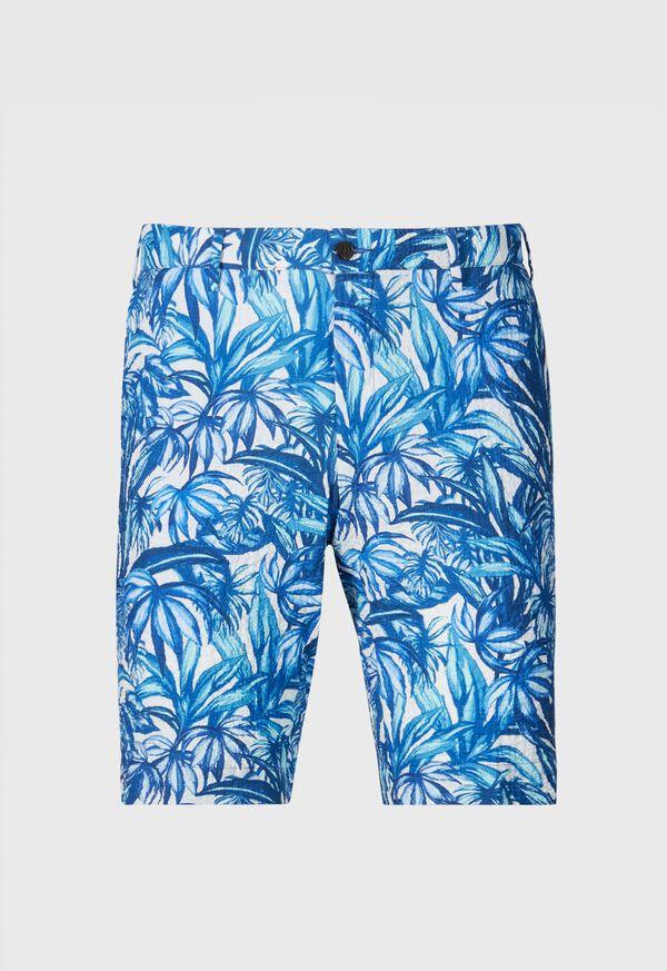 paul stuart Printed Seersucker Walk Short