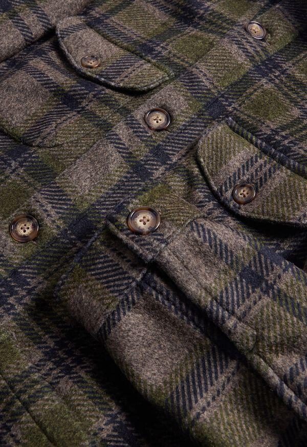 Paul Stuart Printed Shirt Jacket