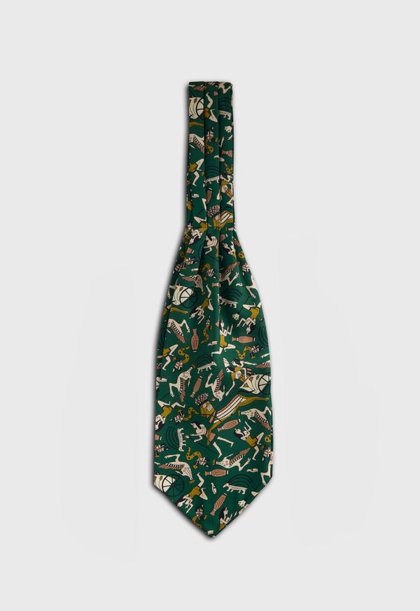 paul stuart Printed Silk Ascot