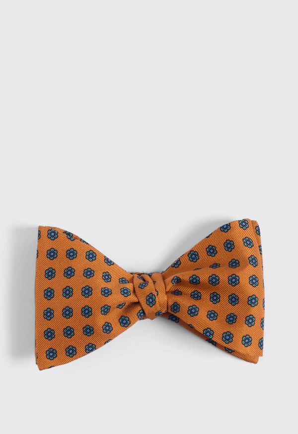 paul stuart Printed Silk Flower Bow Tie
