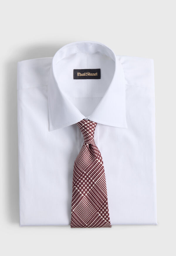 Paul Stuart Printed Silk Glenn Plaid Tie
