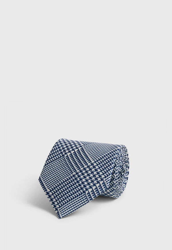 paul stuart Printed Silk Glenn Plaid Tie