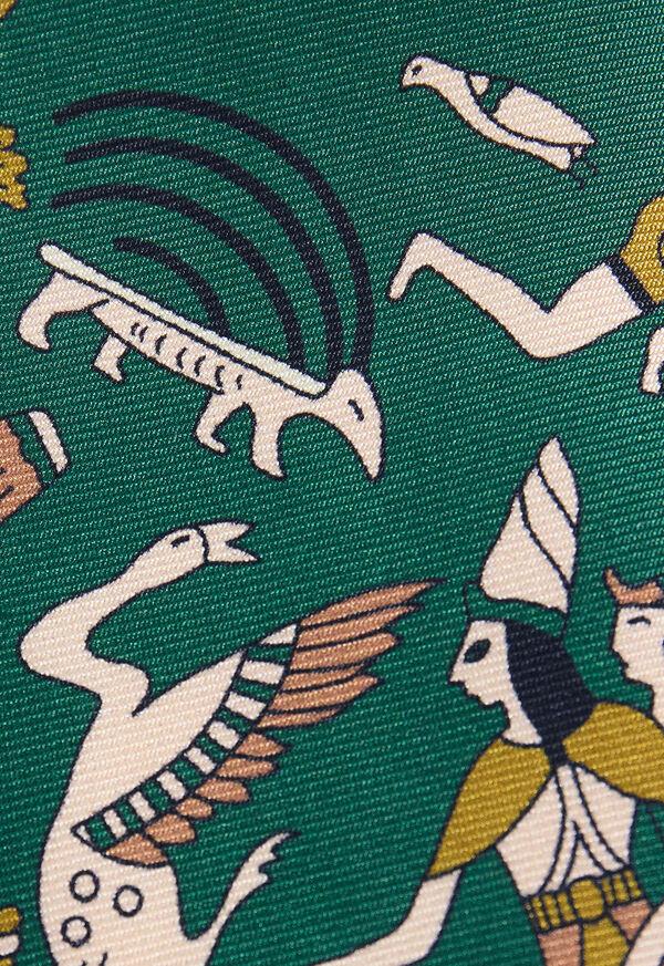 Paul Stuart Printed Silk Tie