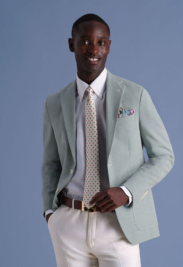 Paul Stuart PS Brass Logo Leather Belt