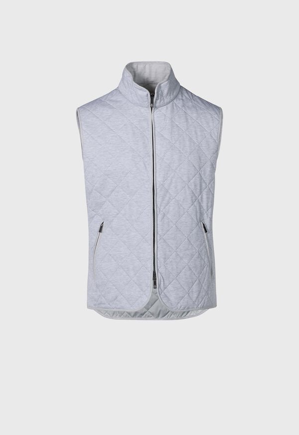 paul stuart Quilted Cotton Vest