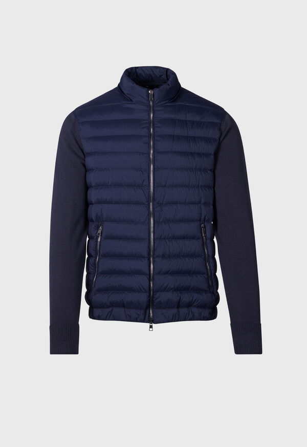 Paul Stuart Quilted Jacket With Hood