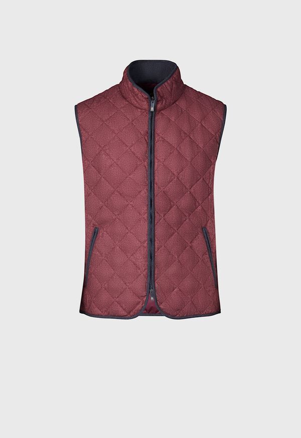 paul stuart Quilted Wool Vest