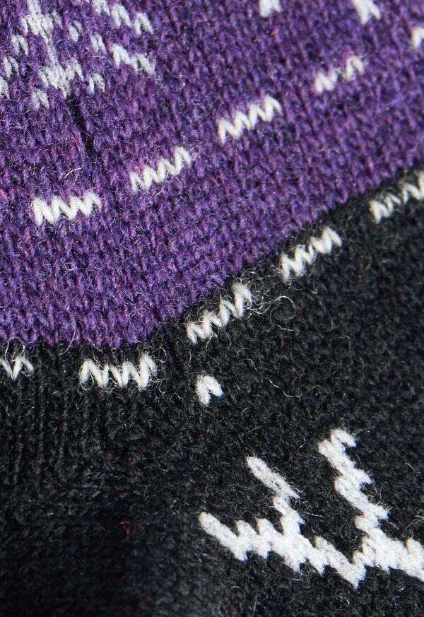 Paul Stuart Reindeer & Pine Tree Sock