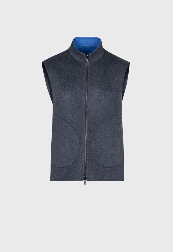 paul stuart Reversible Double Face Cashmere Vest