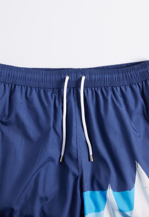 Paul Stuart Sailboat Swim Trunk