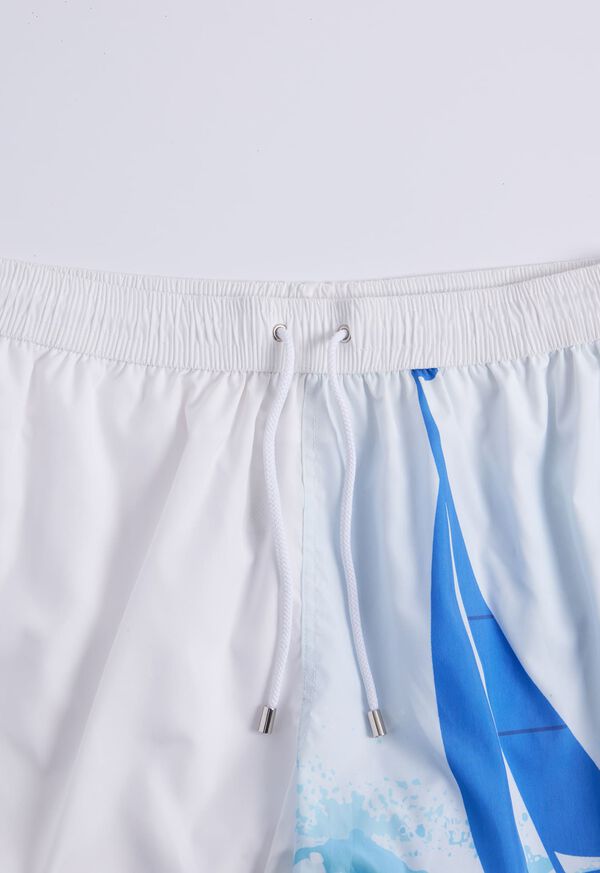 Paul Stuart Sailboat Swim Trunk