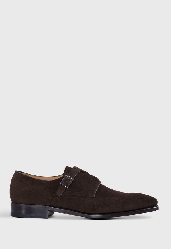 paul stuart Samson Suede Double Monk Strap