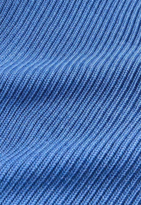 Paul Stuart Shawl Collar Ribbed Cardigan