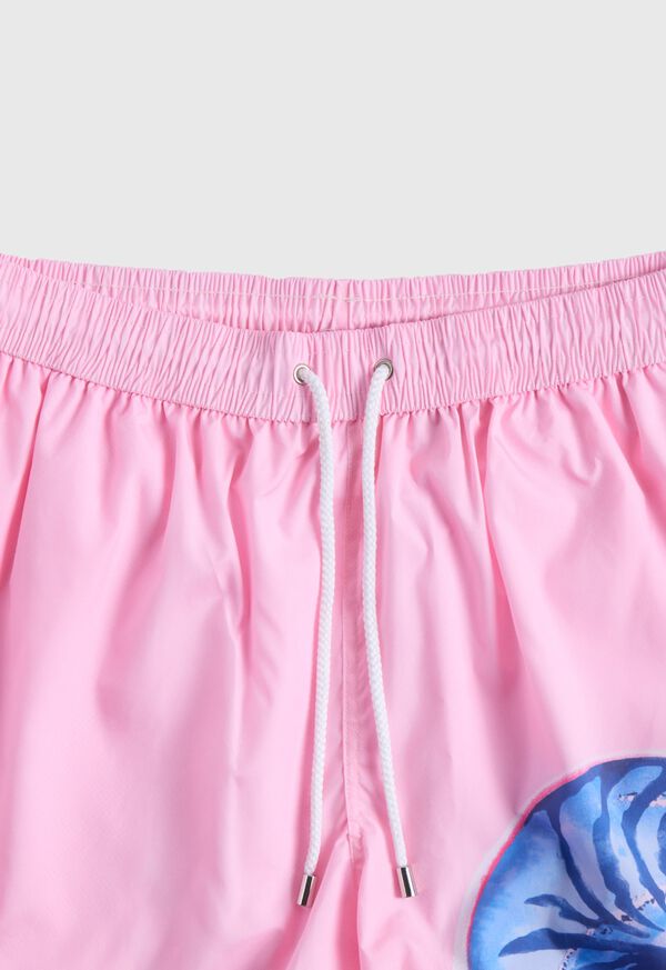 Paul Stuart Shell Print Swim Trunk