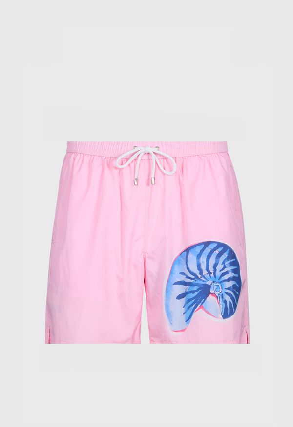 Paul Stuart Shell Print Swim Trunk
