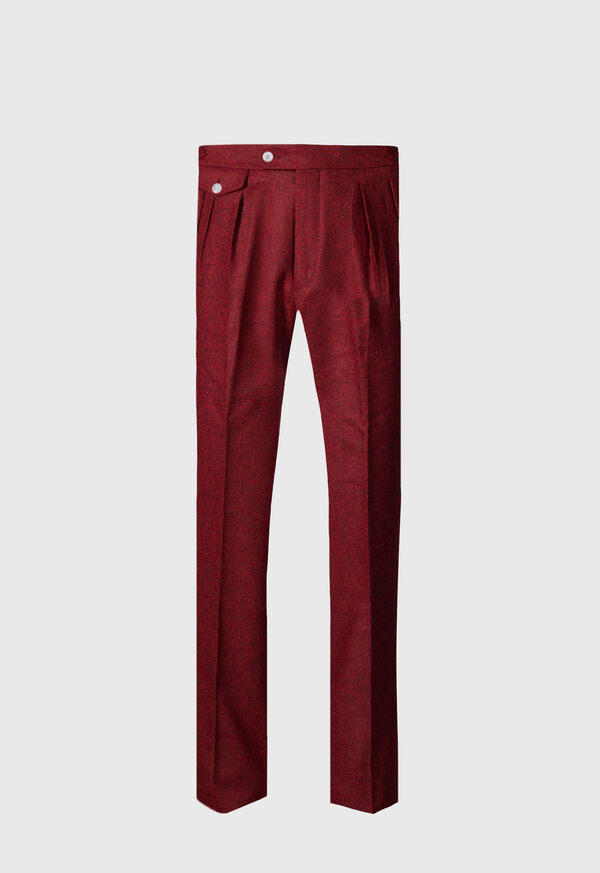 paul stuart Shetland Wool French Pleat Trouser