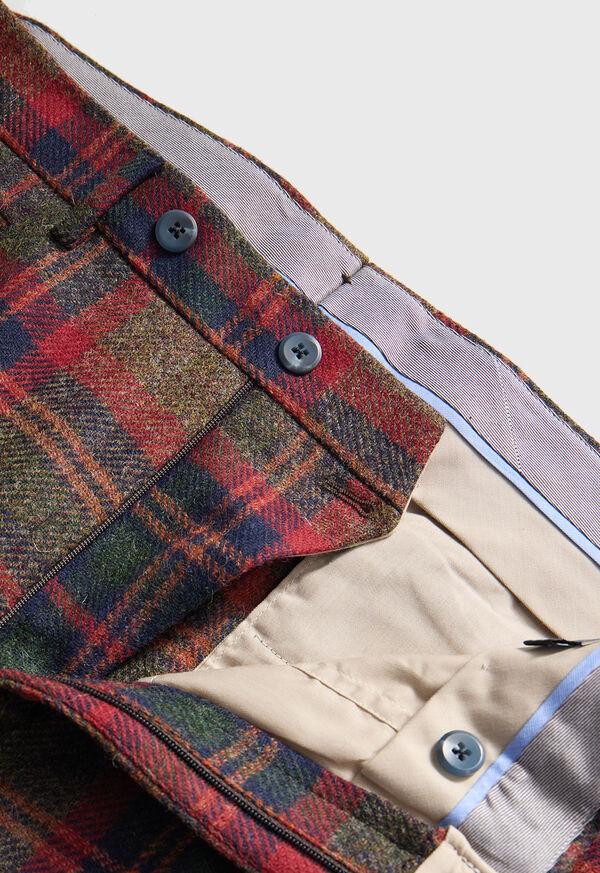 Paul Stuart Shetland Wool Plaid Trouser
