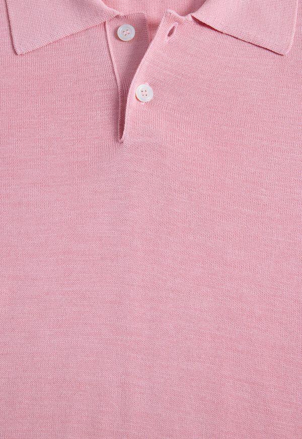 Paul Stuart Short Sleeve Silk Polo