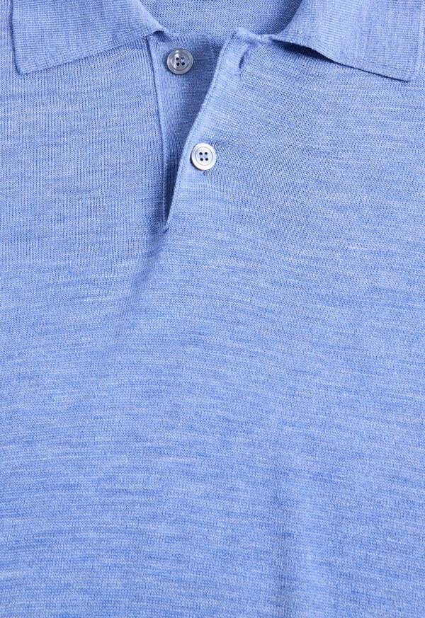 Paul Stuart Short Sleeve Silk Polo