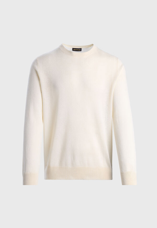 paul stuart Silk Cashmere Crewneck