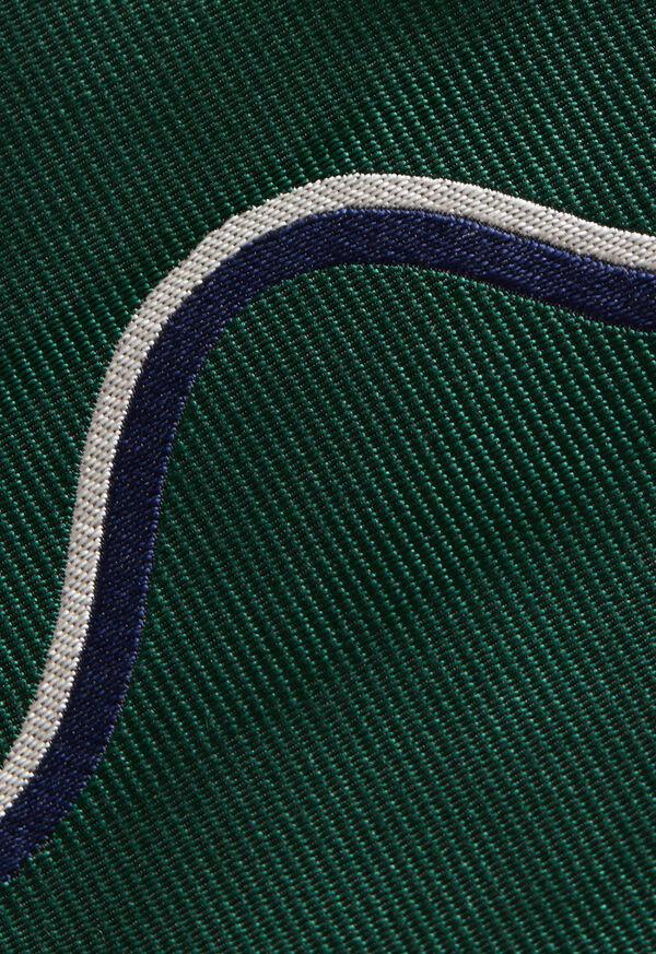 Paul Stuart Silk Deco Wave Tie