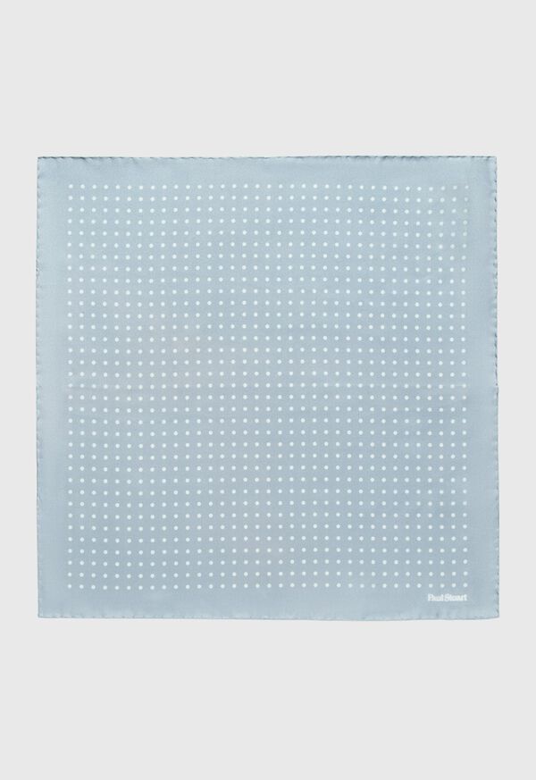 paul stuart Silk Dots Pocket Square