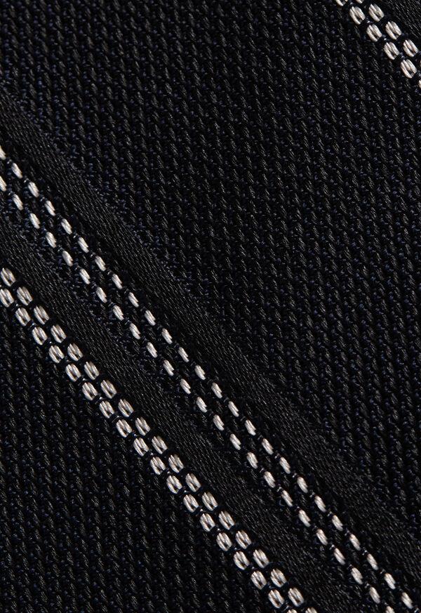 Paul Stuart Silk Grenadine Stripe Tie