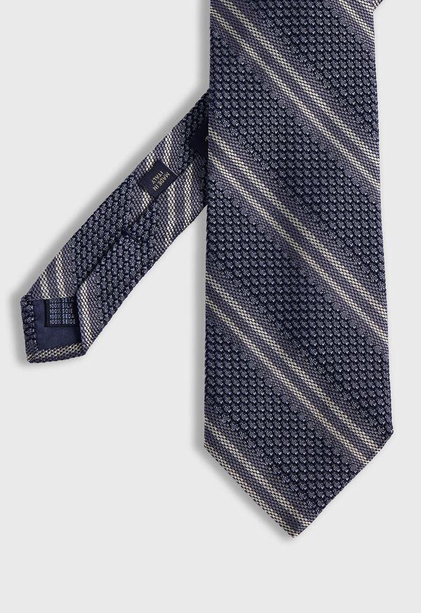 paul stuart Silk Grenadine Stripe Tie