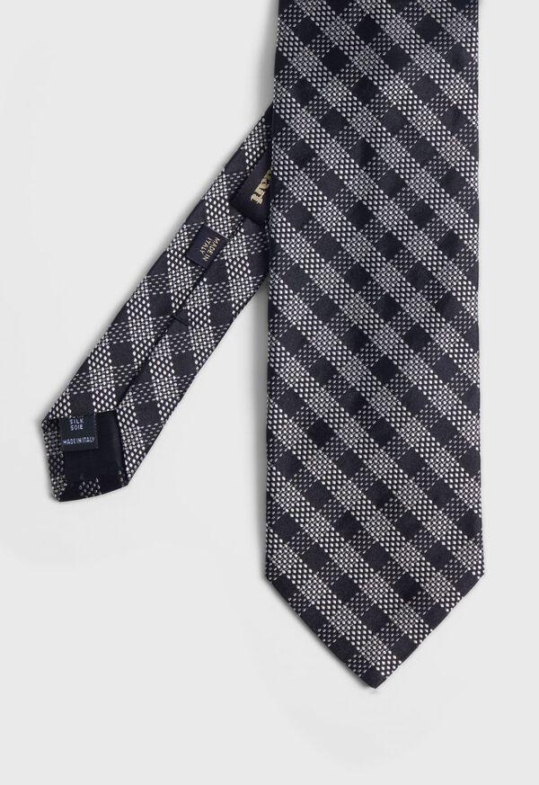 paul stuart Silk Jacquard Check Tie