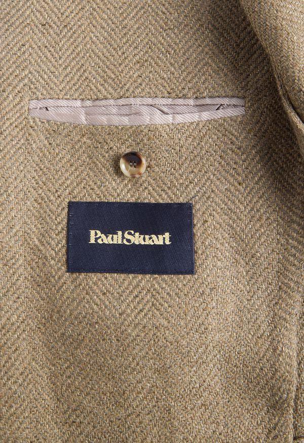 Paul Stuart Silk & Linen Herringbone Jacket