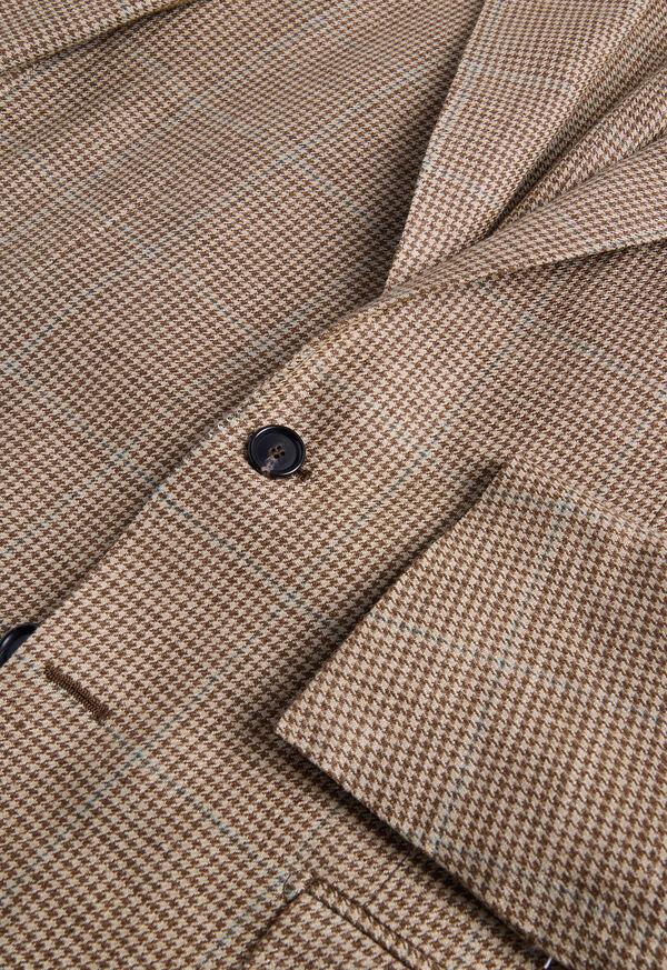 Paul Stuart Silk & Linen Houndstooth Jacket