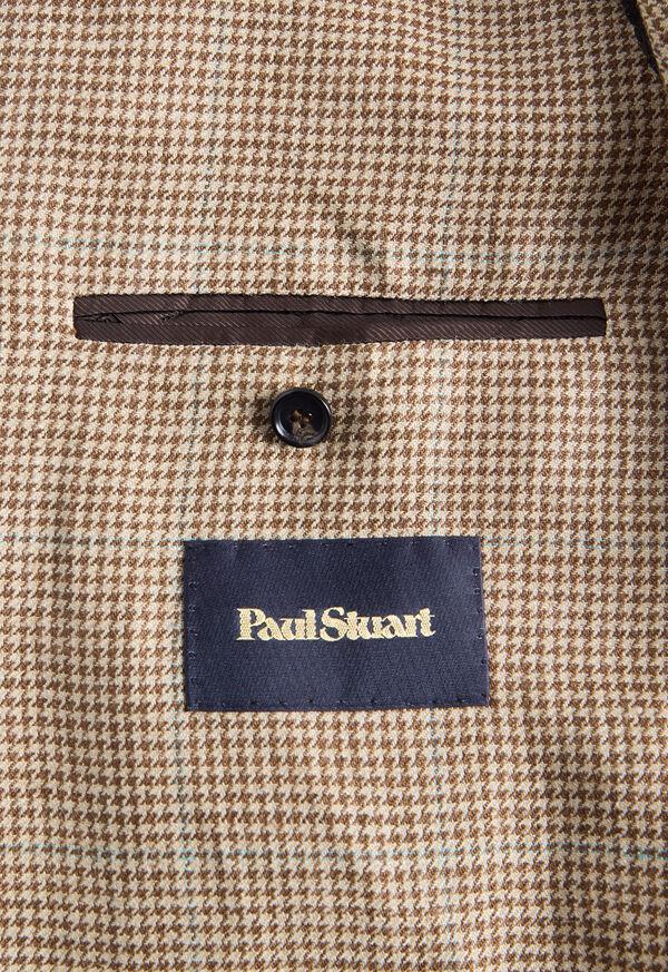 Paul Stuart Silk & Linen Houndstooth Jacket