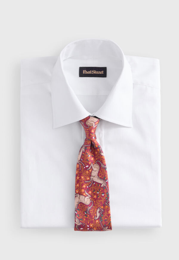 Paul Stuart Silk Print Tie
