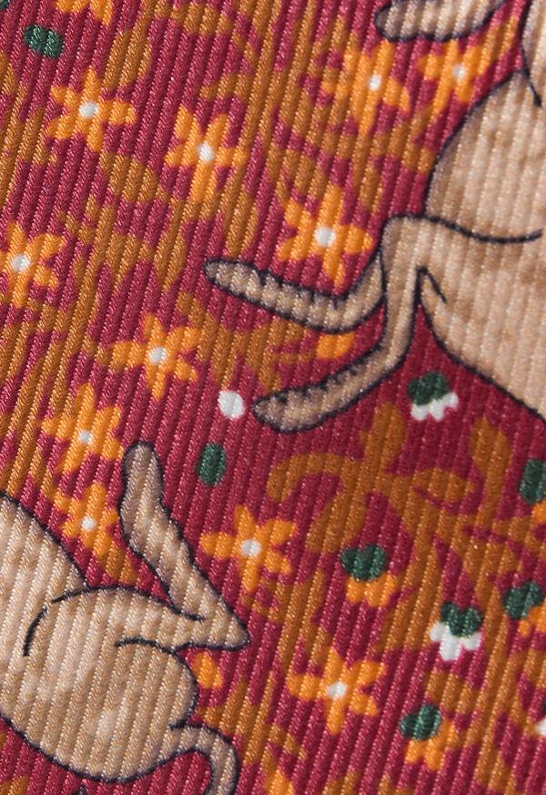 Paul Stuart Silk Print Tie