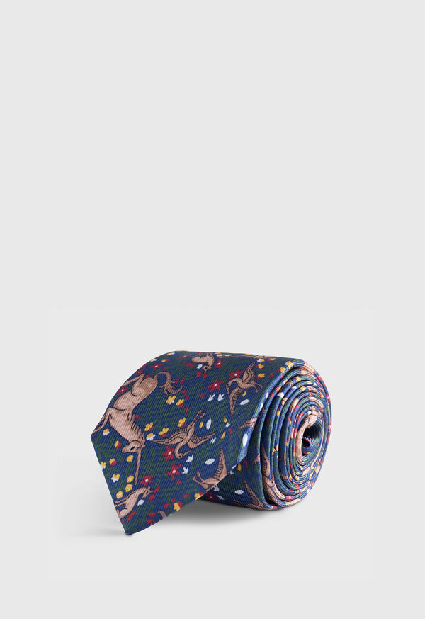 paul stuart Silk Print Tie