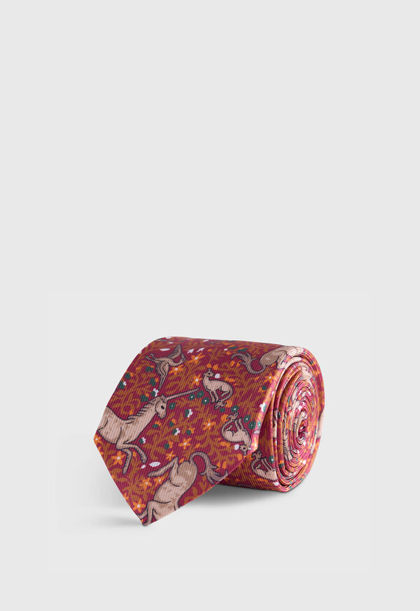 paul stuart Silk Print Tie