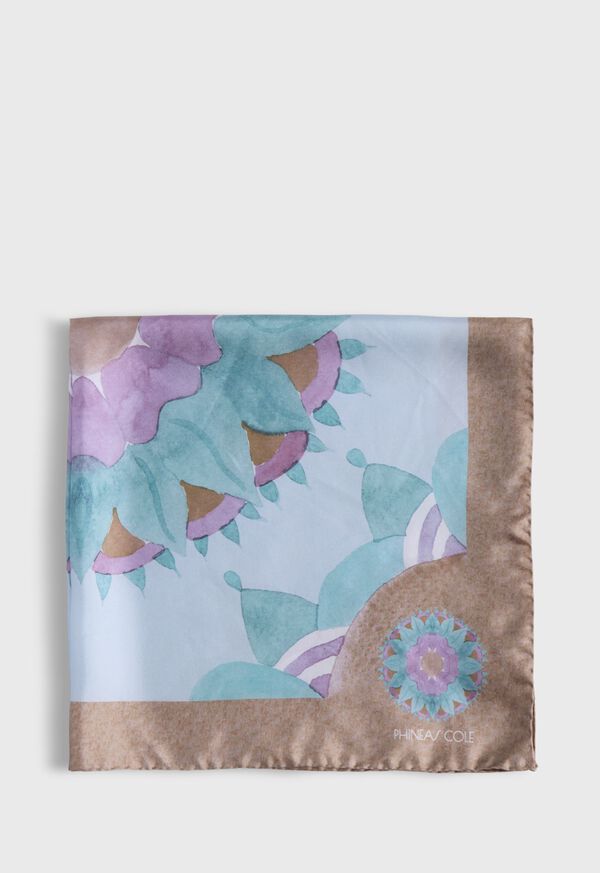 Paul Stuart Silk Starburst Bandana