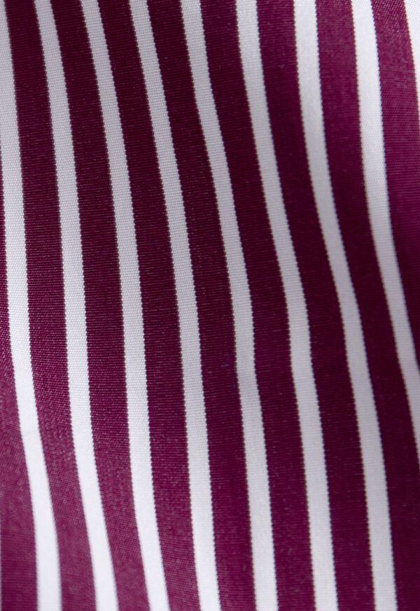 Paul Stuart Silky Cotton Stripe Sport Shirt