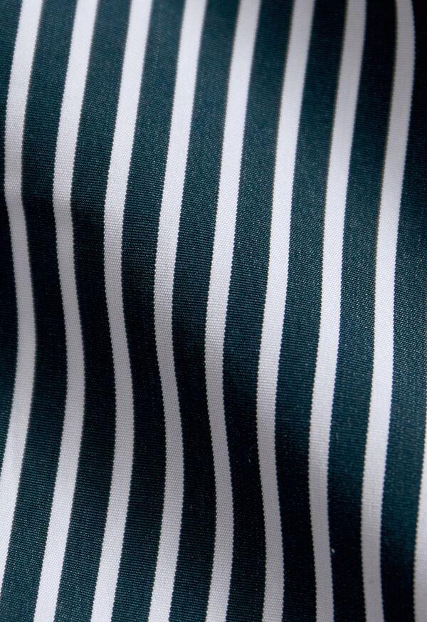 Paul Stuart Silky Cotton Stripe Sport Shirt