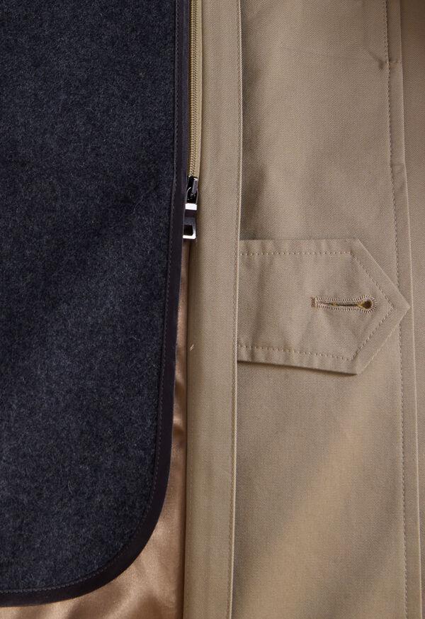 Paul Stuart Single Breasted Raincoat