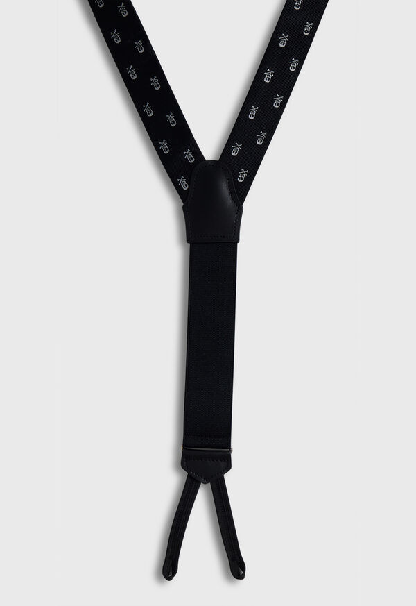 Paul Stuart Skull & Bone Formal Suspenders