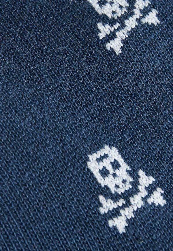 Paul Stuart Skull & Bone Sock