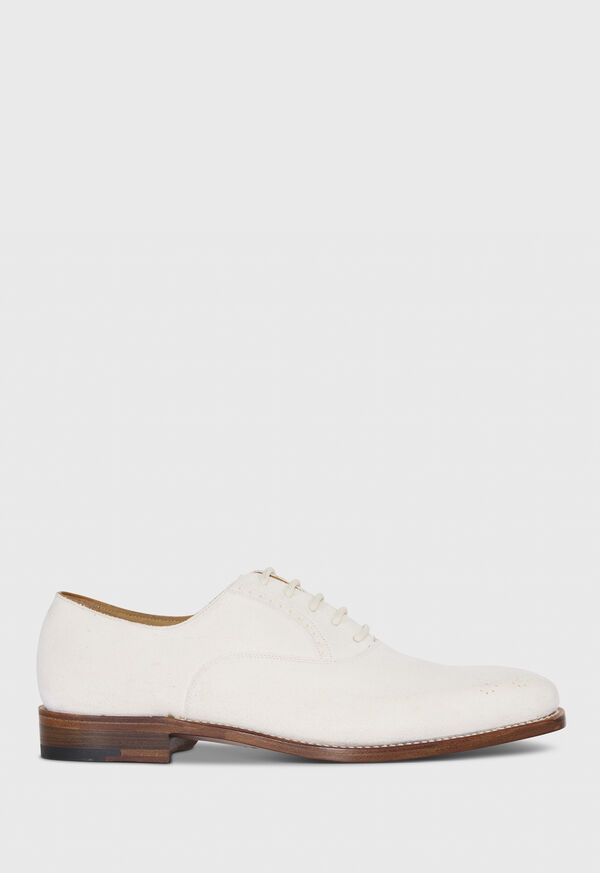 paul stuart Sky Suede Oxford Brogue